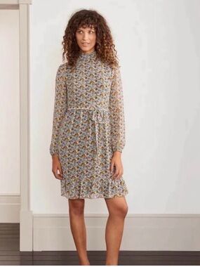 🌺 Boden Lottie Dress Knee Length A-line size 10L